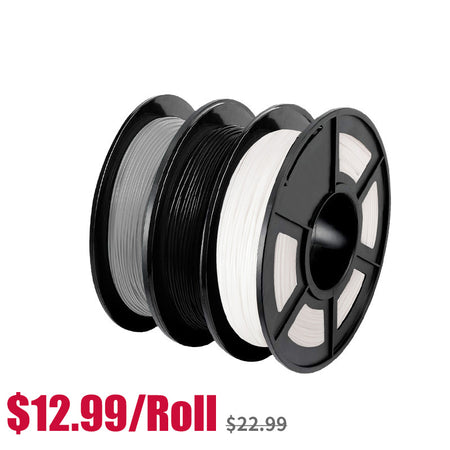 flexible 3d printer filament 3Rolls