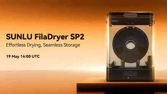 SUNLU Launches the New FilaDryer SP2, Summary of the Review Article From All3dp