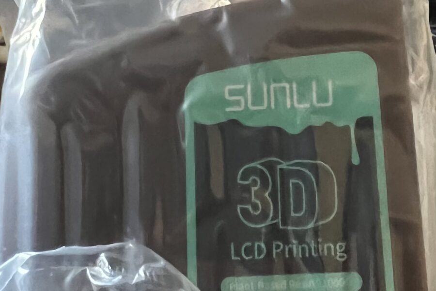 SUNLU Plant Based Resin Unboxing(auspacken) by 3DWinzer from drucktipps3d.de