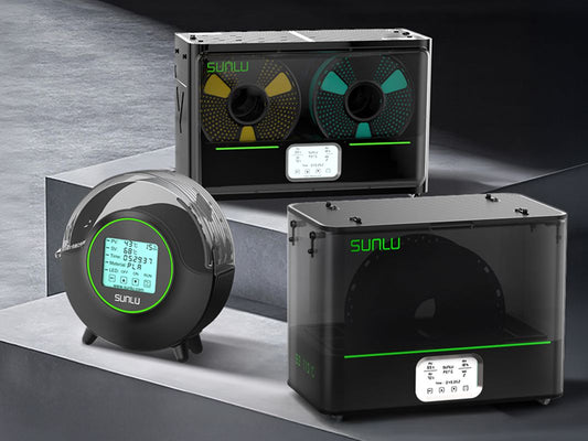 SUNLU Filament Dryer Comparison: S2 vs S4 vs E2 – Which Is Best for Your 3D Printing Setup in 2026?