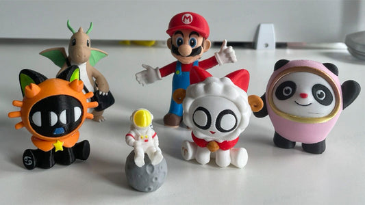 Multi color 3D printing