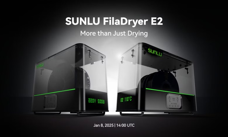 SUNLU Launches the one-of-a-kind FilaDryer E2 for Engineering Materials | by Edward Wakefield