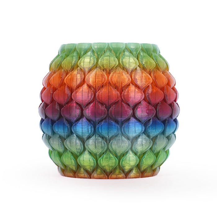 [MOQ: 3KG] PLA, SILK, PETG Rainbow Filament 3D Printer Filament 1KG