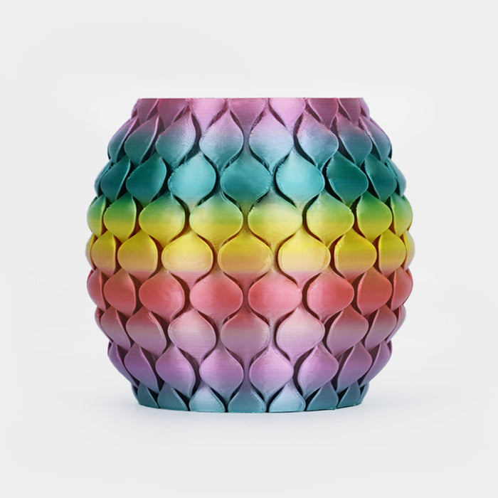 [MOQ: 3KG] PLA, SILK, PETG Rainbow Filament 3D Printer Filament 1KG