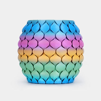 [MOQ: 3KG] PLA, SILK, PETG Rainbow Filament 3D Printer Filament 1KG