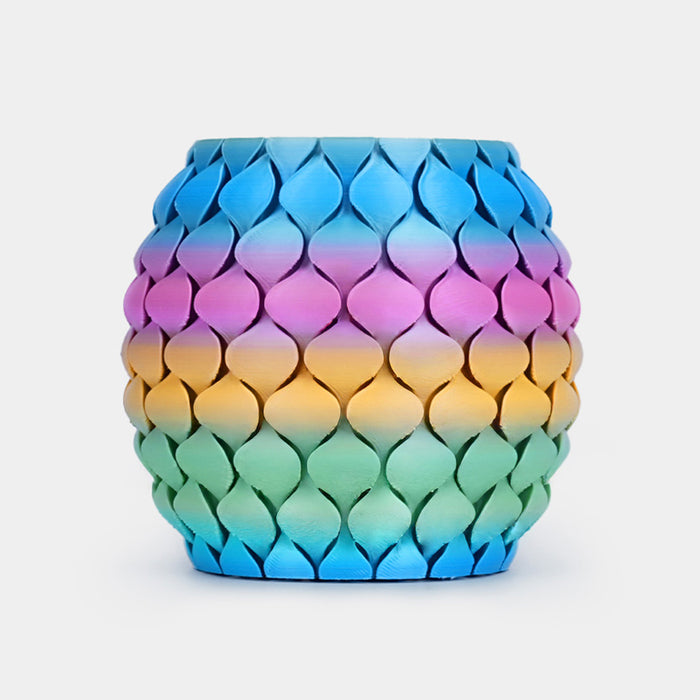 [MOQ: 3KG] PLA, SILK, PETG Rainbow Filament 3D Printer Filament 1KG