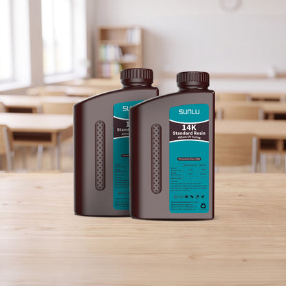 [MOQ: 5 Bottles] 14K Standard Resin and Redwax Resin 1000g
