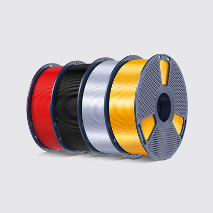 3D Printed Robotic Arm Color Bundle — PLA & Silk PLA+ 1KG × 4 Rolls