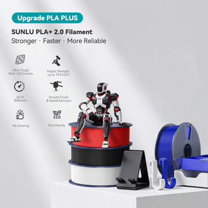 [MOQ: 6KG] PLA+ 2.0, Upgraded PLA+(PLA Plus), 3D Printer Filament 1KG