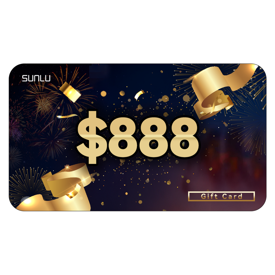 SUNLU Gift Card | Bset New Year Gifts