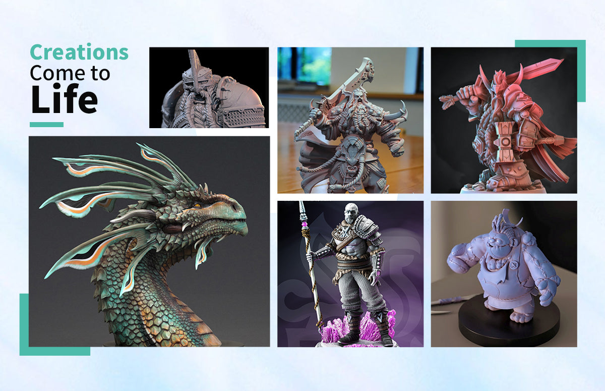 resin 3d printing models