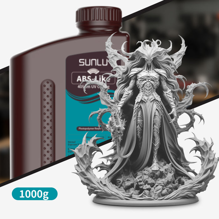 [MOQ: 6 flessen] ABS-achtige hars en waterwasbare ABS-achtige hars 1000G