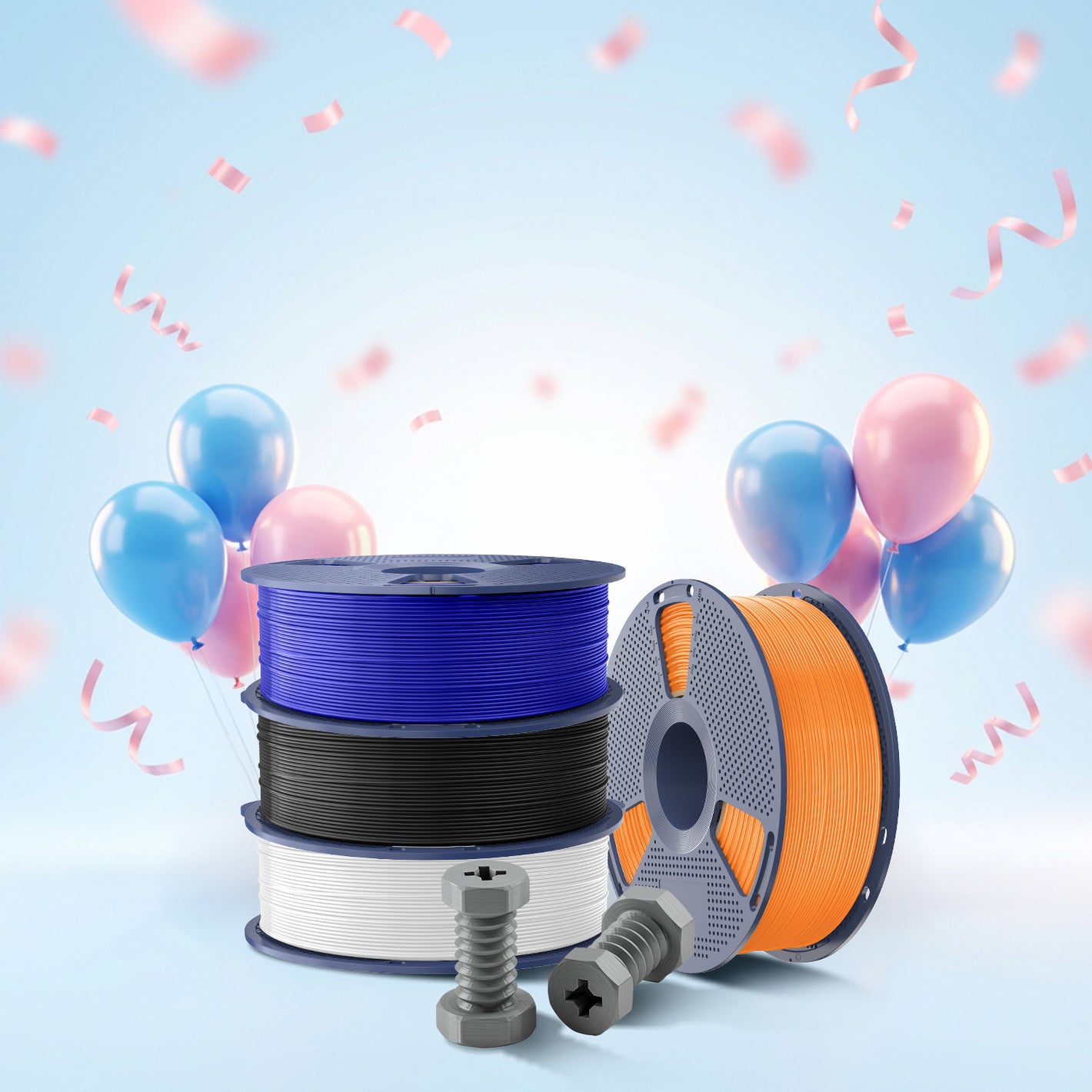 [MOQ : 6 KG] Filament d'imprimante 3D ABS 1 KG