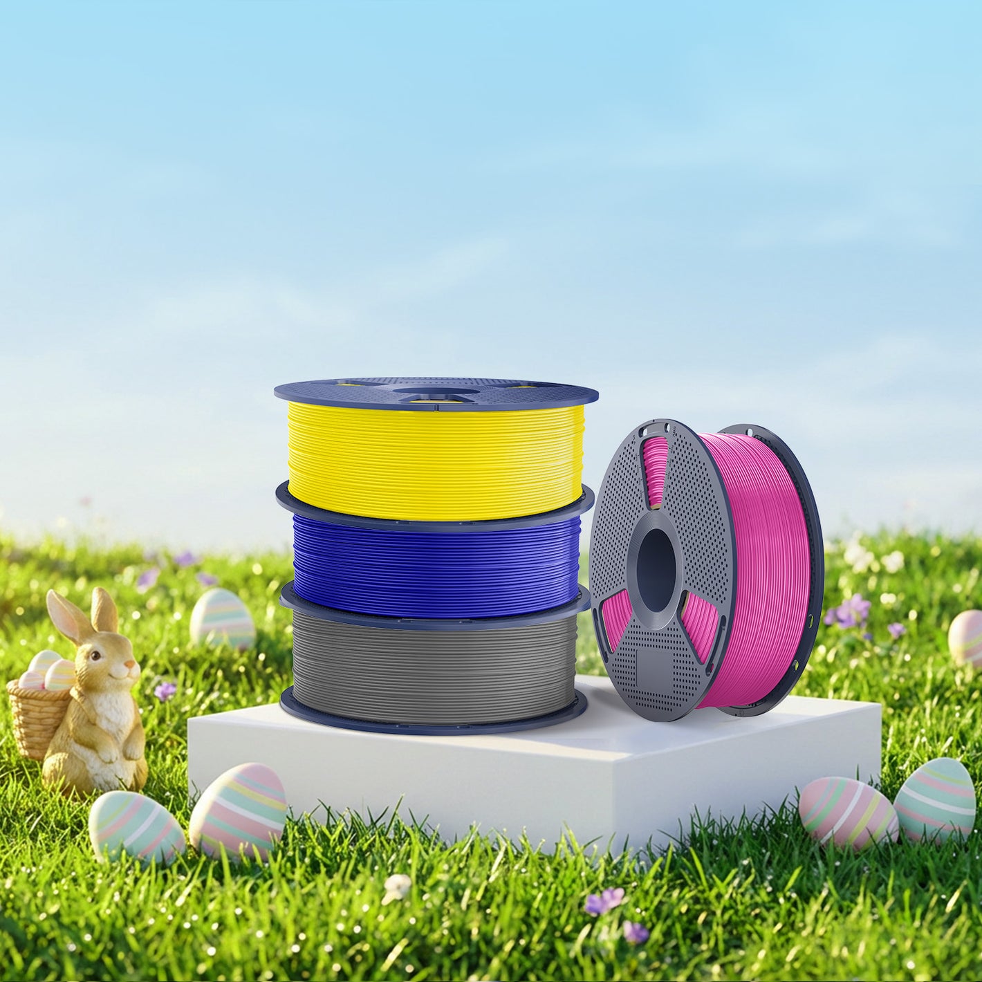 Filamentos 3D PLA e PLA Plus, 1kg/2.2lbs. Cabe a maioria da impressora FDM (Compre um rolo grátis um rolo 0,25 kg PLA)