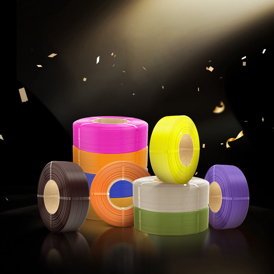 [Refill Freely, No Spool Waste] SUNLU Refill Filament 1KG, PLA, PLA+, PLA+2.0, PETG Filament, Compatible with 2025 SUNLU 3rd-Generation Reusable Spool and Bambu Reusable Spool