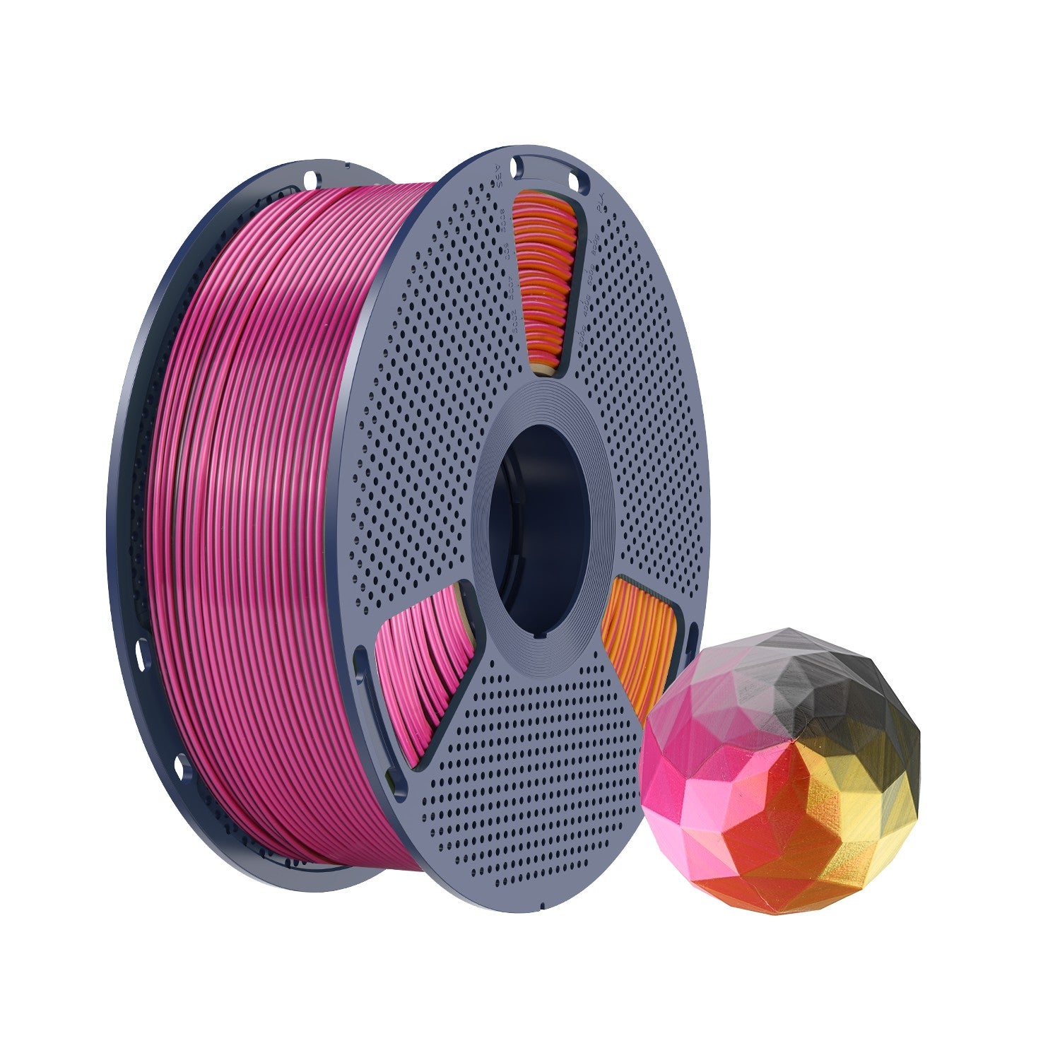 [MOQ: 3KG] Multi-Color SILK Filament(Dual-color, Tri-color and Four-color) 3D Printer Filament 1KG