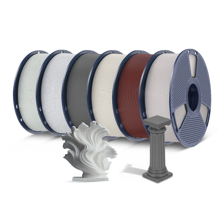 [Buy 3+, Save $2 each] High Speed PLA Marble 3D Printer Filament 1KG