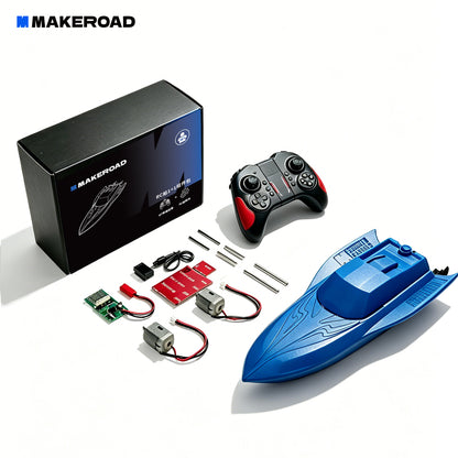 Makeroad MakerKit RC Boat Kits -- Print, Build & Sail Your Own Custom 3D Printed RC Watercraft with Unlimited Modifications (3D Printed Parts Not Included)