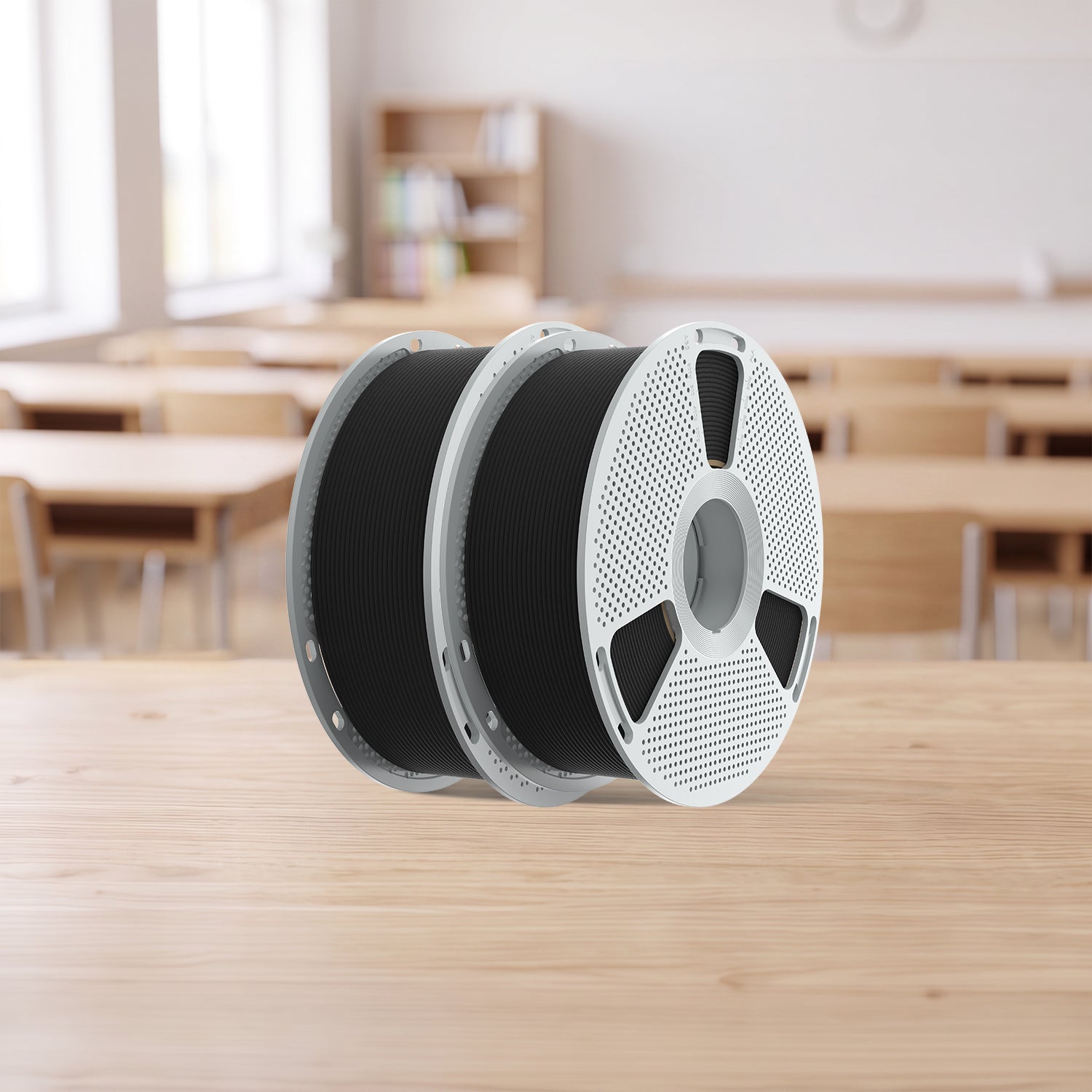 Nylon-12 Carbon Fiber (PA12-CF) 3D Printer Filament 1KG