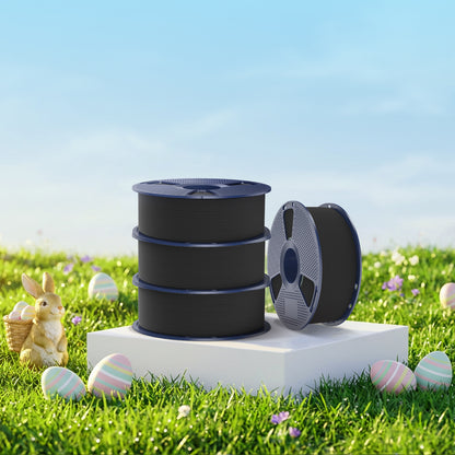 [MOQ: 3KG] PLA-CF, PLA Carbon Fiber 3D Printer Filament 1KG, filled with 15% Carbon Fiber