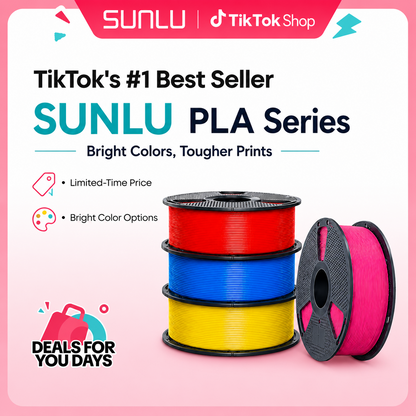 PLA Beginner Bundle, Red, Yellow, Klein Blue & Magenta — PLA 4 Basic Colors