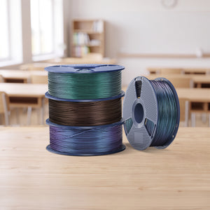 SUNLU PLA Galaxy 1KG, Color-Shifting PLA Esthenic Filament, Sparkling Ultrafine Pearlescent Powder