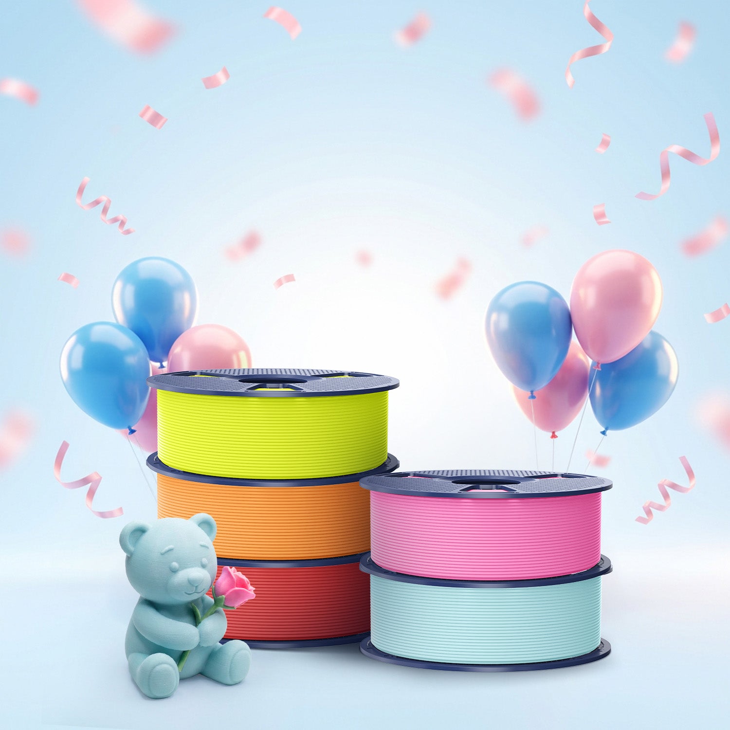 [MOQ: 6KG] Matte PLA 3D Printer Filament 1KG