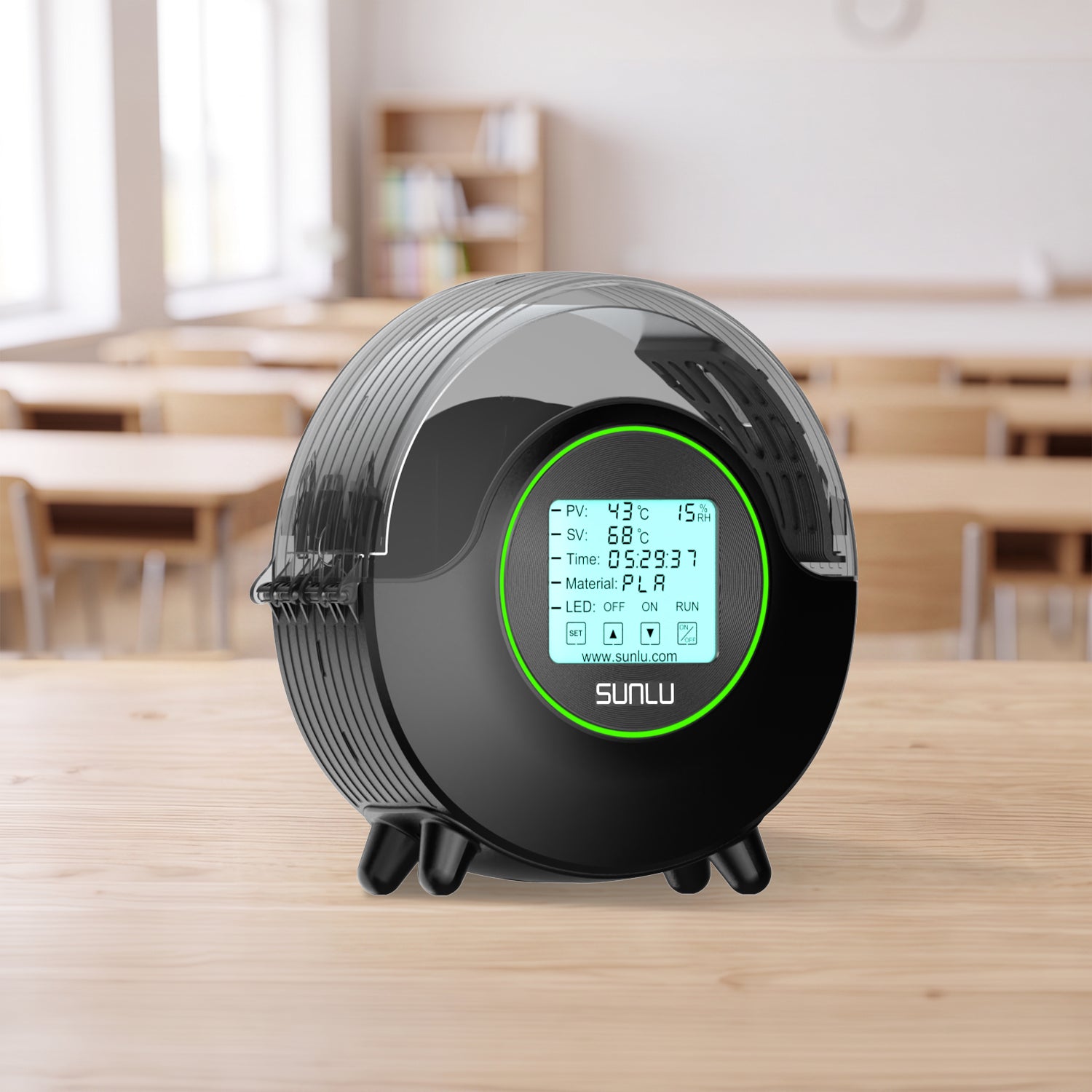 SUNLU S2 Filament Dryer, 360° Surround Heating During 3D Printing