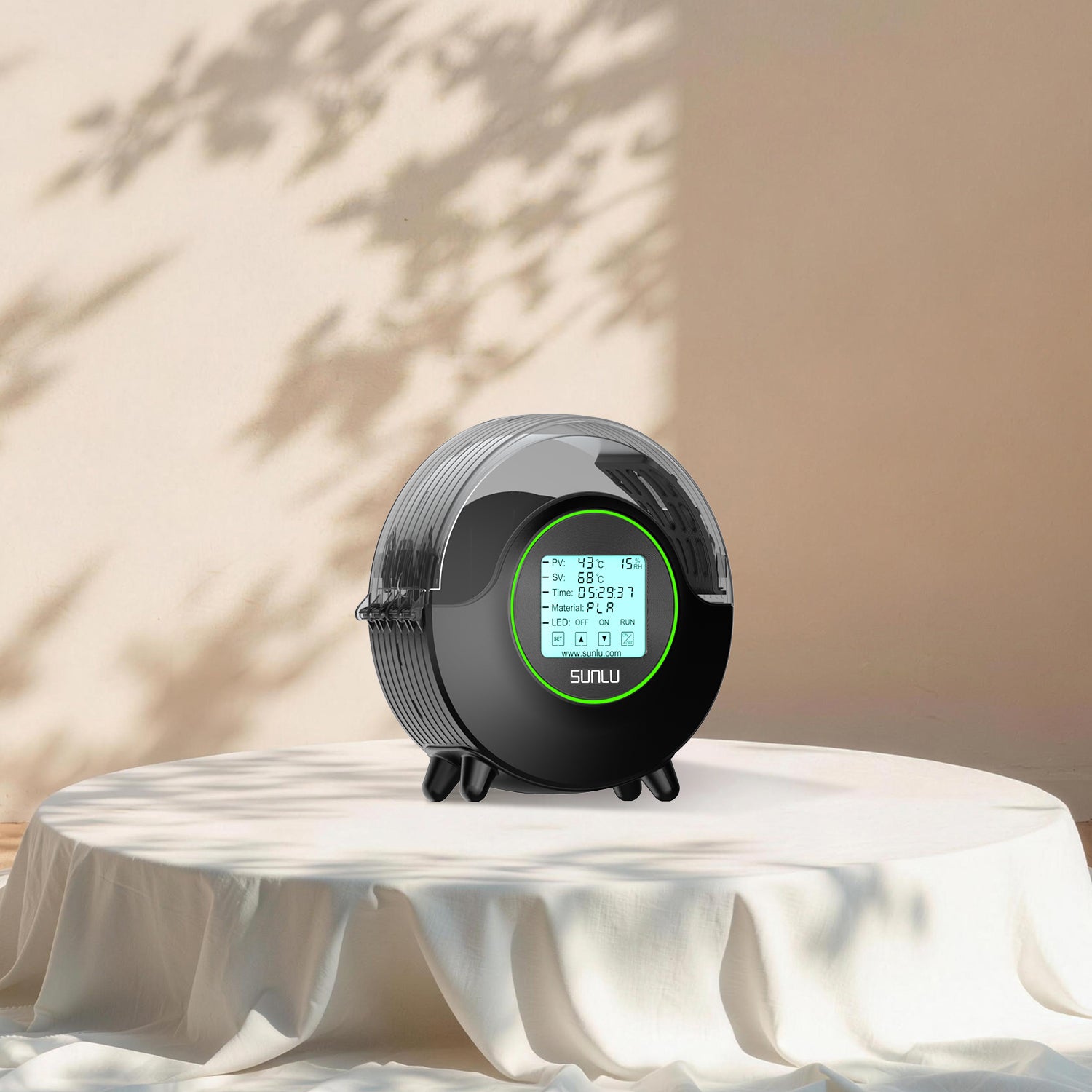 SUNLU S2 Filament Dryer, 360° Surround Heating During 3D Printing