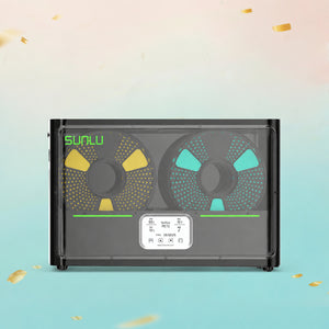 SUNLU FilaDryer S4, Temperature Balance and High Efficiency, the First Dryer for 4 Spools Capacity