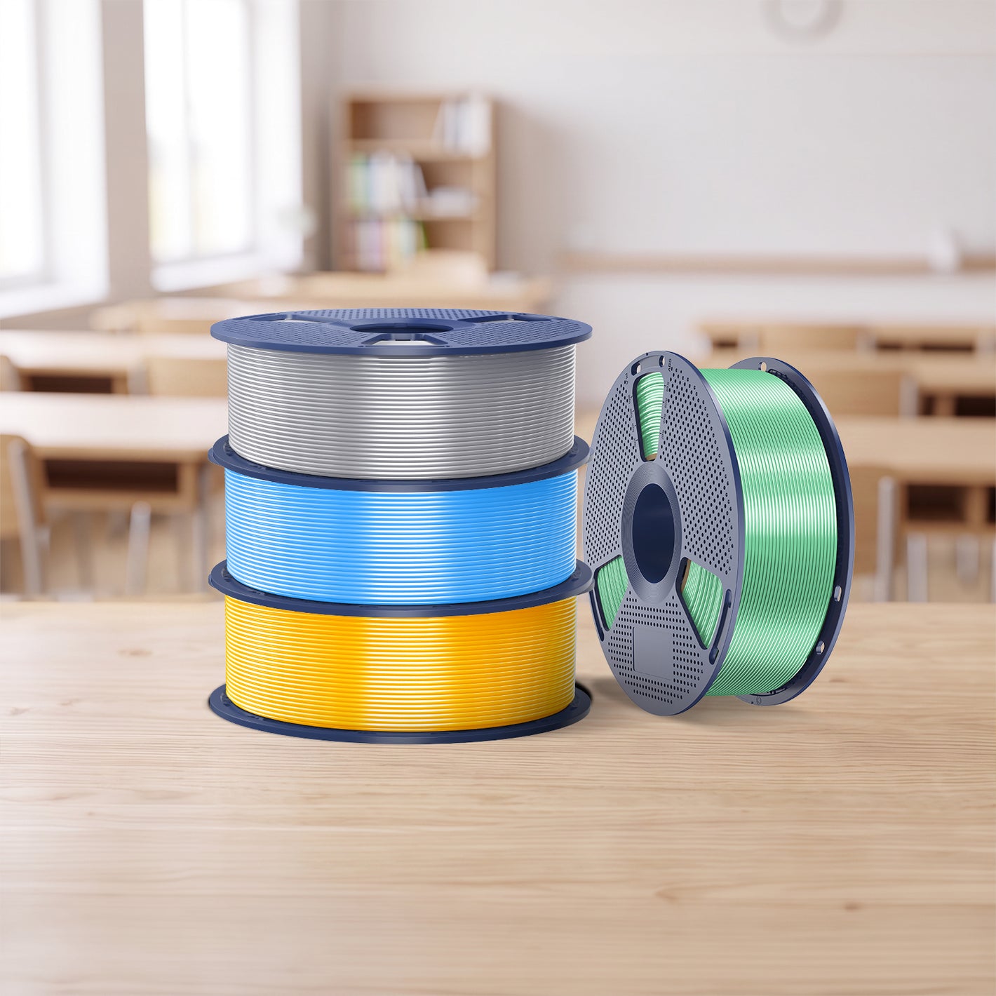 [MOQ: 6KG] SILK 3D Printer Filament 1KG