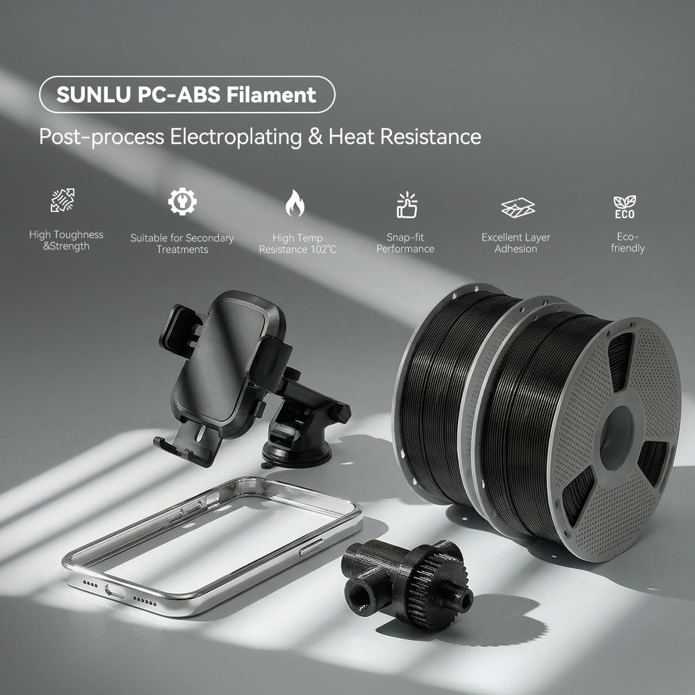 PC-ABS 3D Printer Filament, High-performance 3D Filament 1KG
