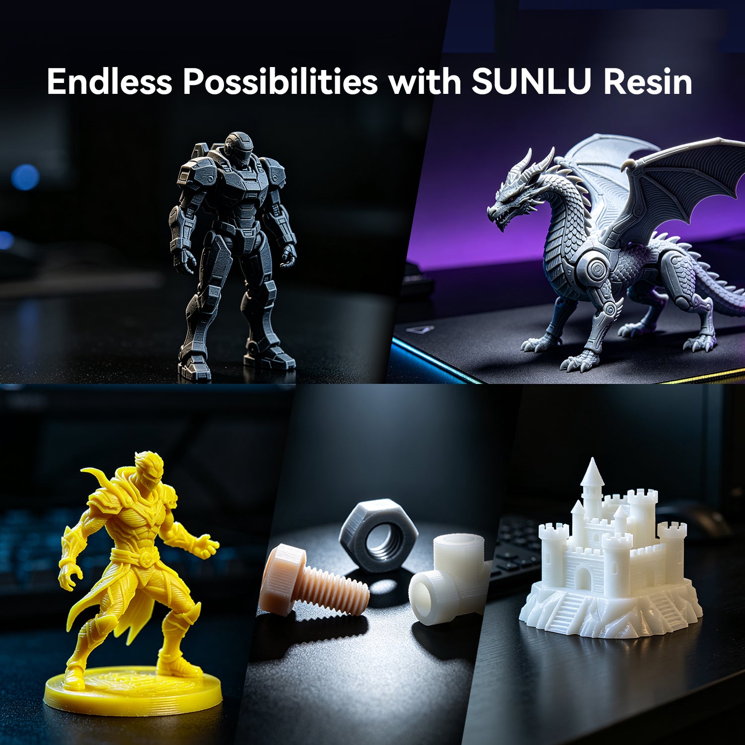[Europe Only] SUNLU Europe Resin Prime Deal, Combine Resin as your wish