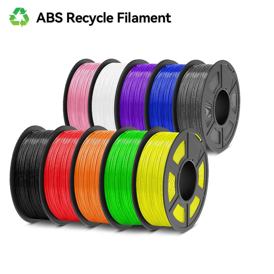 [$9.99 Per Roll] Special Recycled Filament, ABS and TPU 3D Printer Filament 1KG/Roll