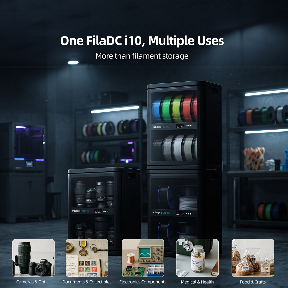 [Pre-order] FilaDC i10 Filament Dehumidifying Cabinet