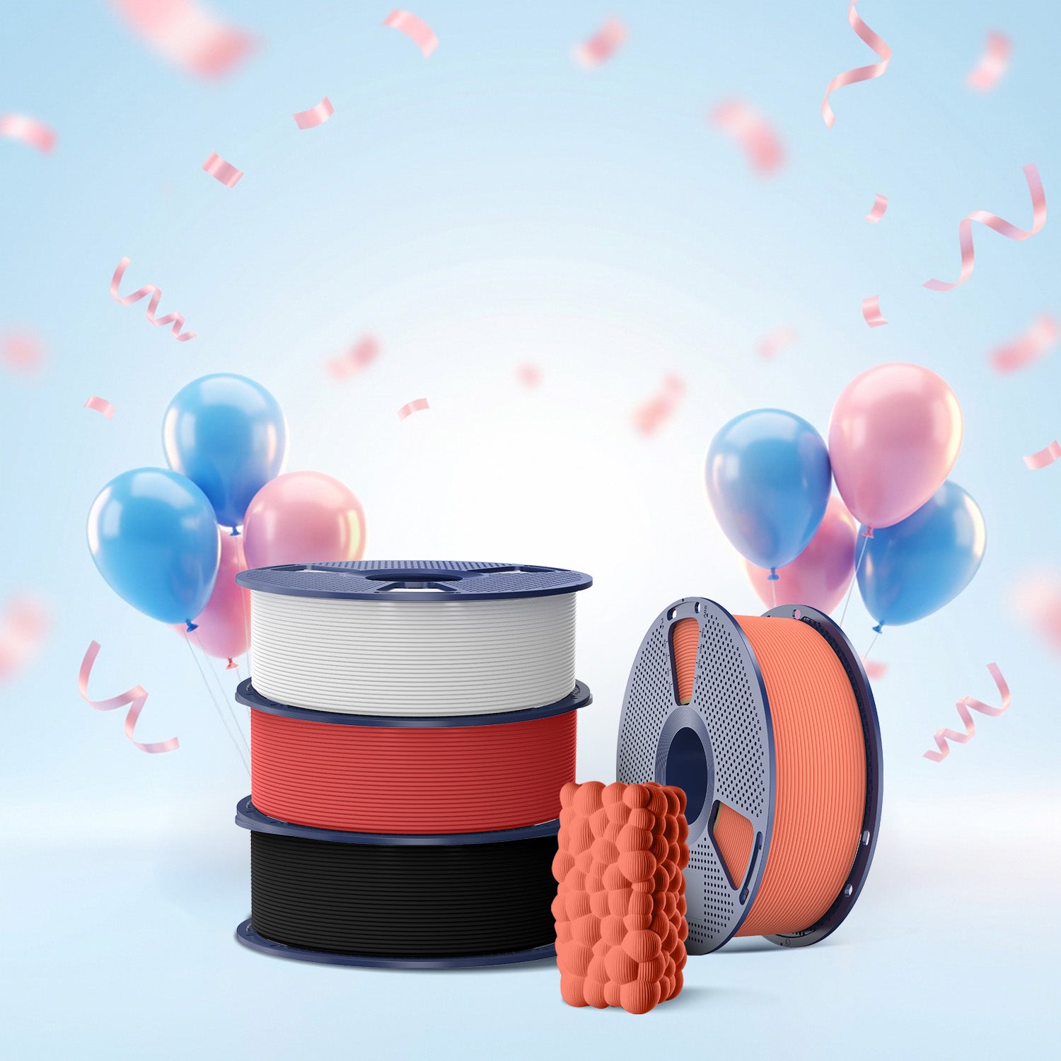 [MOQ: 6KG] High Speed Matte PETG 3D Printer Filament 1KG