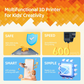 [For Email] Kidoodle MiniBox A1: 3D Printer for Kids, Unleash Creativity with Kidoodle, 600mm/s High Speed, AutoLiv/Design Safe for Kids/5" Touch Screen, Wi-Fi/App Control, Easy to Install at Home/School (Copy)