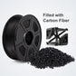 [MOQ: 3KG] PLA Carbon Fiber 3D Printer Filament 1KG, filled with 15% Carbon Fiber