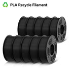 10KG PLA Recycled Filament PLA Series 3D Printer Filament 1KG/Roll