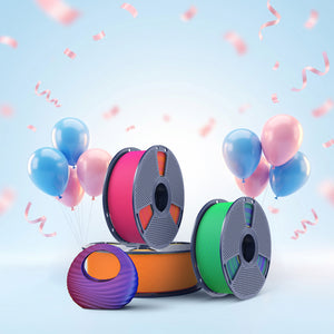 SUNLU Matte PLA Dual-Color 3D Printer Esthenic Filament 1KG, Seamless Two-Tone Shifts & Soft Matte Finish