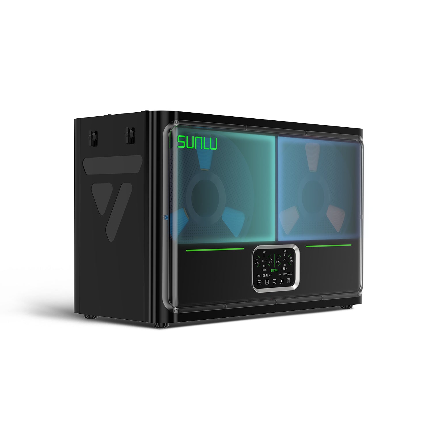 SUNLU FilaDryer S4 Pro, Dual-Zone Filament Dryer with Independent Temperature & Time Control, 85℃ Max Temperature, Drying & Annealing 2-in-1, Fits 4 × 1kg Filament Spools