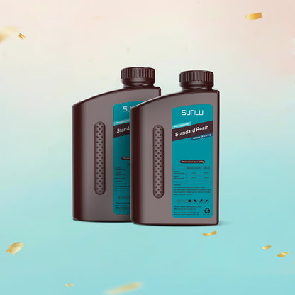 [Get 5 for the Price of 4] 1000g Standard Resin, Water-wash Standard Resin and Standard Plus Resin