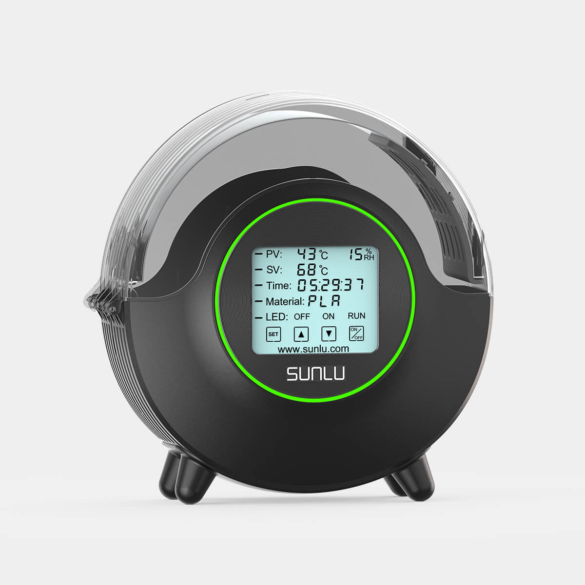SUNLU S2 Filament Dryer, 360° Surround Heating During 3D Printing