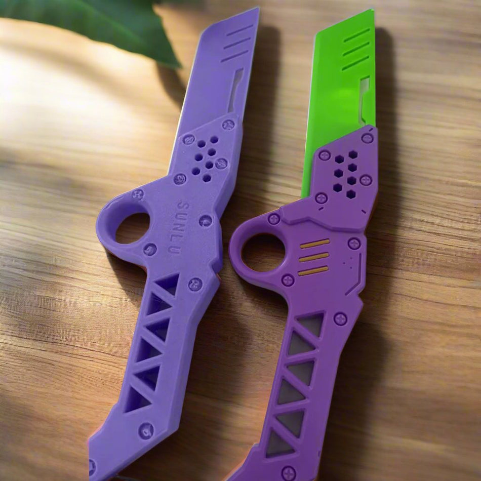 Best New Year Gifts| Birthday Gifts, 3D Printed Toy Knife, Safe for Kids, Educational Toy