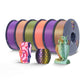 [MOQ: 3KG] Multi-Color SILK Filament(Dual-color, Tri-color and Four-color) 3D Printer Filament 1KG