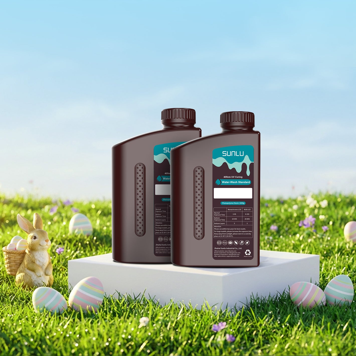 [MOQ: 6 Flaschen] Wasserwasch-Standardharz 1000G