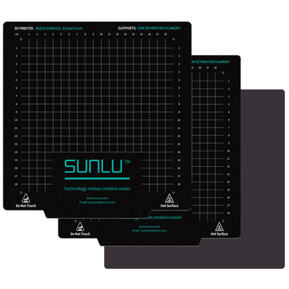 3D Printer Flexible Removable Magnetic Build Plate Heated Bed, 2A+1B( 235*235mm or 310*310mm)