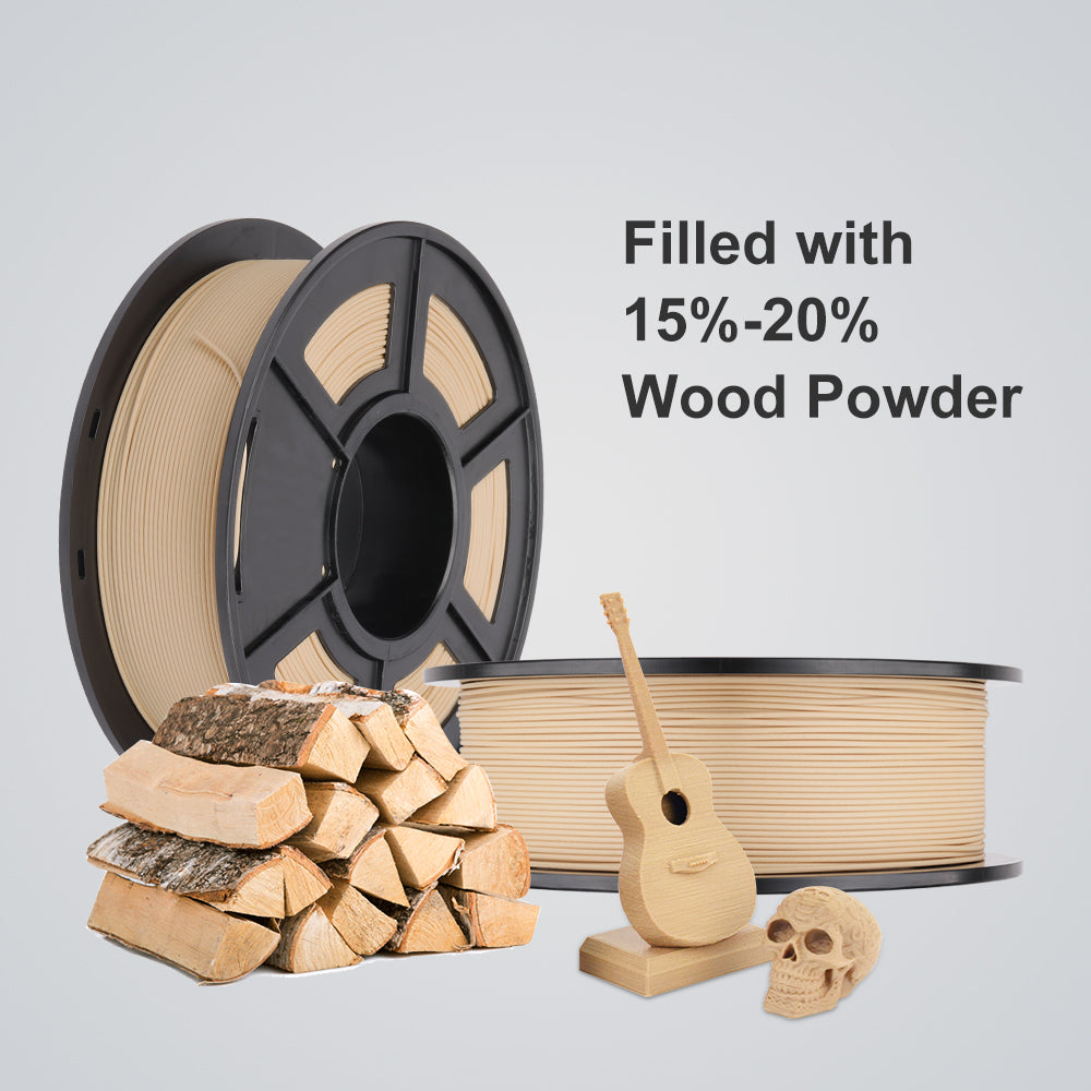 wood filament 3d printer